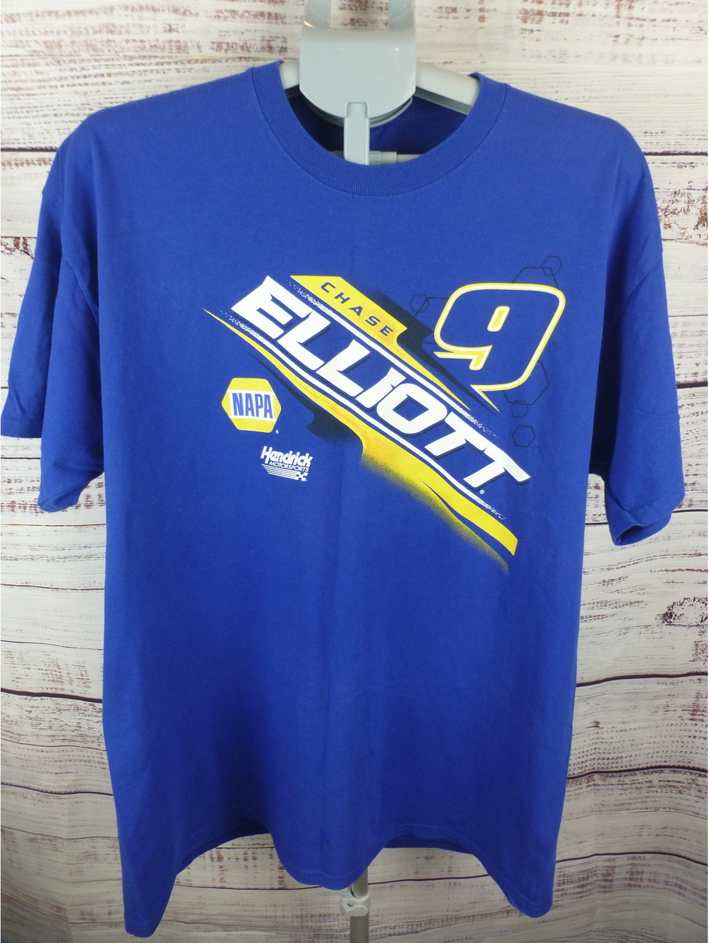 Chase Elliott NASCAR #9 Hendrick Motorsports Blue T-Shirt Men's XL NAPA Auto J5